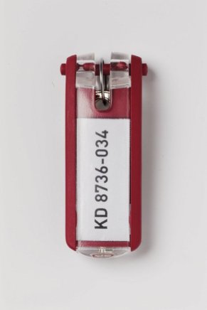 KEY CLIP keychain - color red