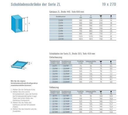 Body ZLK69 - height 690 mm - 3