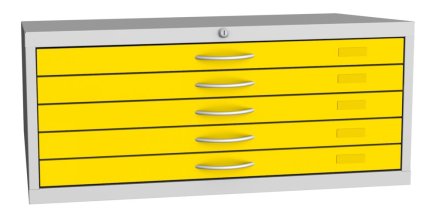 Drawing cabinet - for maps and drawings in A1 format, type VKS A1A - 5