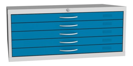 Drawing cabinet - for maps and drawings in A1 format, type VKS A1A - 4