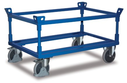 Pallet truck with a steel frame with a capacity of 500 kg sw-870.114