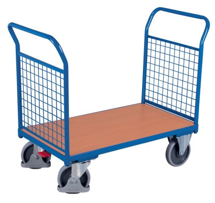 Platform trolley with two wire fillings sw-600.201