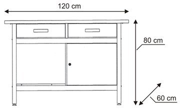 Workshop workbench 4801 - 2