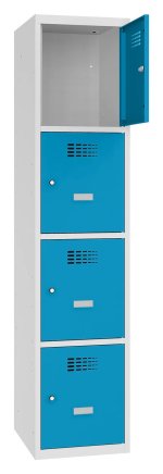 Sus 414 W metal wardrobe, width 400 mm - 5