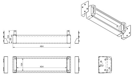 Plastic bed carrier NCV KAS 01 - 2