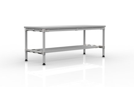 Changing room bench 21101902 - width 1000 mm (4 models) - 1