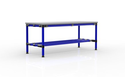 Changing room bench 21101902 - width 1000 mm (4 models) - 3