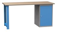 Workshop table with base container 1700 mm