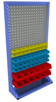 Stationary one-sided panel with equipment PSZ_13_A_VAR_5