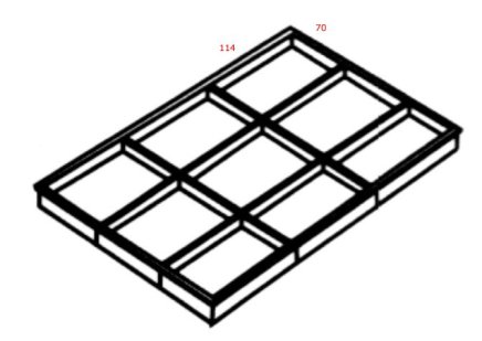 Plastic insert 222P5 - 2