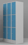 Cabinet with lockable boxes SBS 33-9