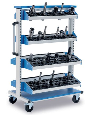 Trolley for CNC tools 02.58.44A with equipment