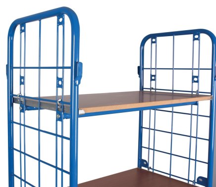 Shelf trolley with two wire fillings sw-500.236, sw-600.236, sw-700.216, sw-800.216 (4 models) - 2