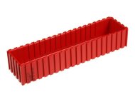 Plastic box type 2122 (35 x 202 x 52 mm)