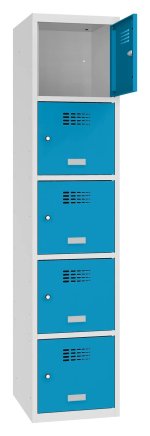 Sus 415 W metal wardrobe, width 400 mm - 4