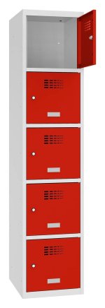 Sus 415 W metal wardrobe, width 400 mm - 5