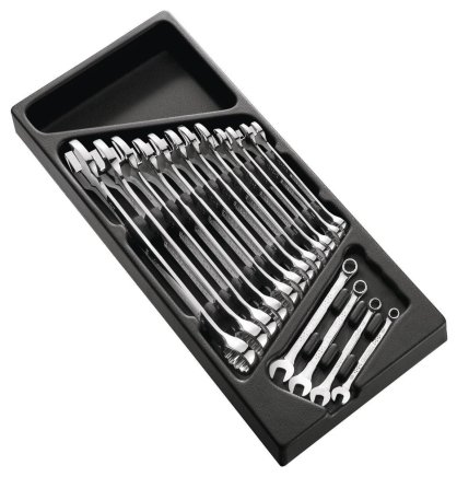 Set of open-end wrenches