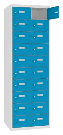 Personal lockers with 20 compartments MSus 3210