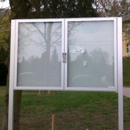 Double-winged single-sided display case XML40-12 - 5