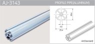 Aluminum profile AJ-3143