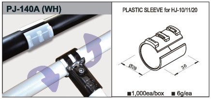 Plastic sleeve PJ-140A