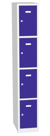 Metal cabinet with lockable boxes type A8134