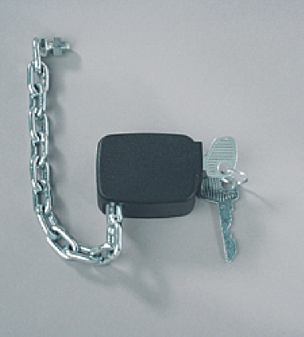 Chain lock including key