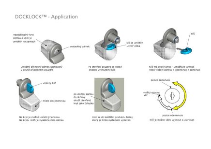 Removable portable Dock Lock - 10