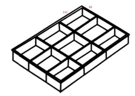 Plastic insert 226P5 - 2