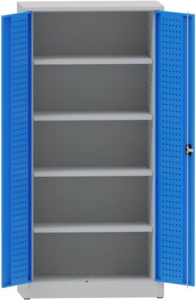 Workshop cabinet with shelves