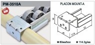 Roller track holder type PM-3510A