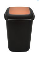 Plastic trash can QUATRO 659-05