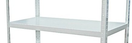 Additional shelves for Drumy racks 800x400 mm, white color