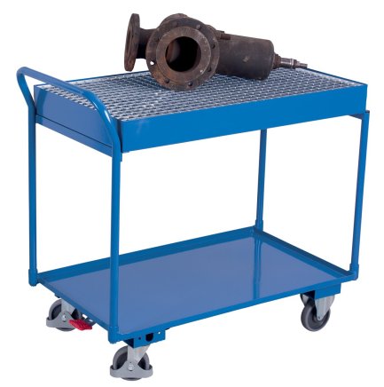 Industrial trolley with catch grate sw-600.505 - 2