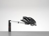 ScopeMaster rotating telephone or fax holder - anthracite