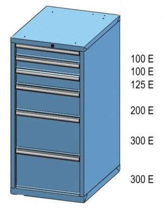 Drawer cabinet ZE 120-5 - 2