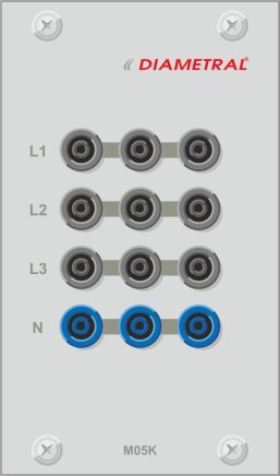 Module of safety 3f terminals