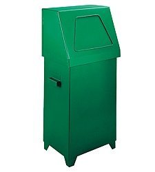 Outdoor trash can with flap 1023 - 2