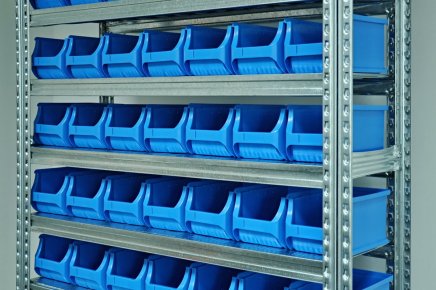 Rack with plastic boxes 877851018_VAR_3 - 3