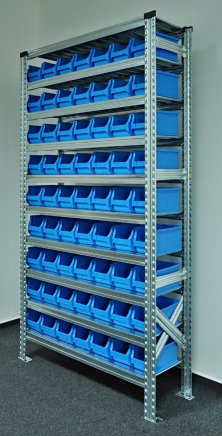 Rack with plastic boxes 877851018_VAR_3 - 2