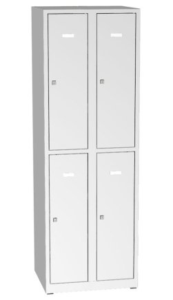 Wardrobe with split doors A8232