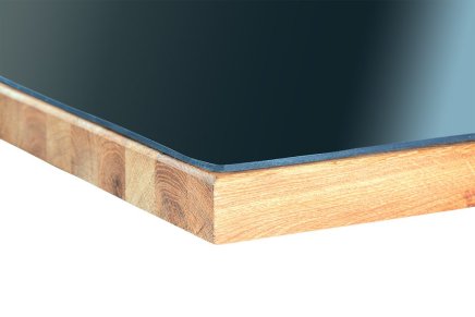 Worktop joint with rubber, dimensions 2000 x 750 mm