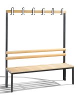 Changing room bench CP 8051-100 - width 1500 mm (2 models)