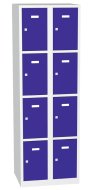 Metal cabinet with lockable boxes type A8234