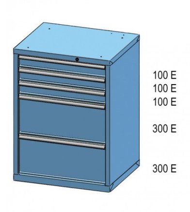 Drawer cabinet ZD 99-3 - 2