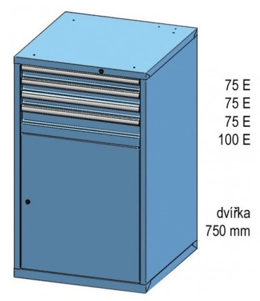 Drawer cabinet  ZB 120-1 - 2