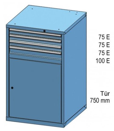 Drawer cabinet  ZB 120-1 - 3