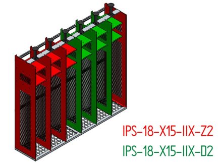 Docking cabinet for firemen IPS D2