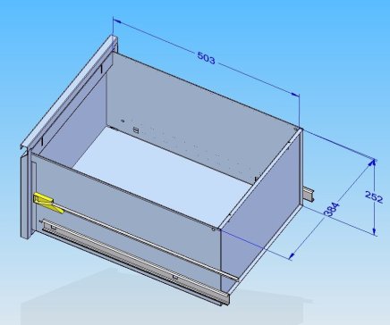 Card filing cabinet Kovona G2110 - 3