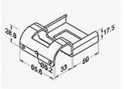 Metal track coupler PM-6010J - 2